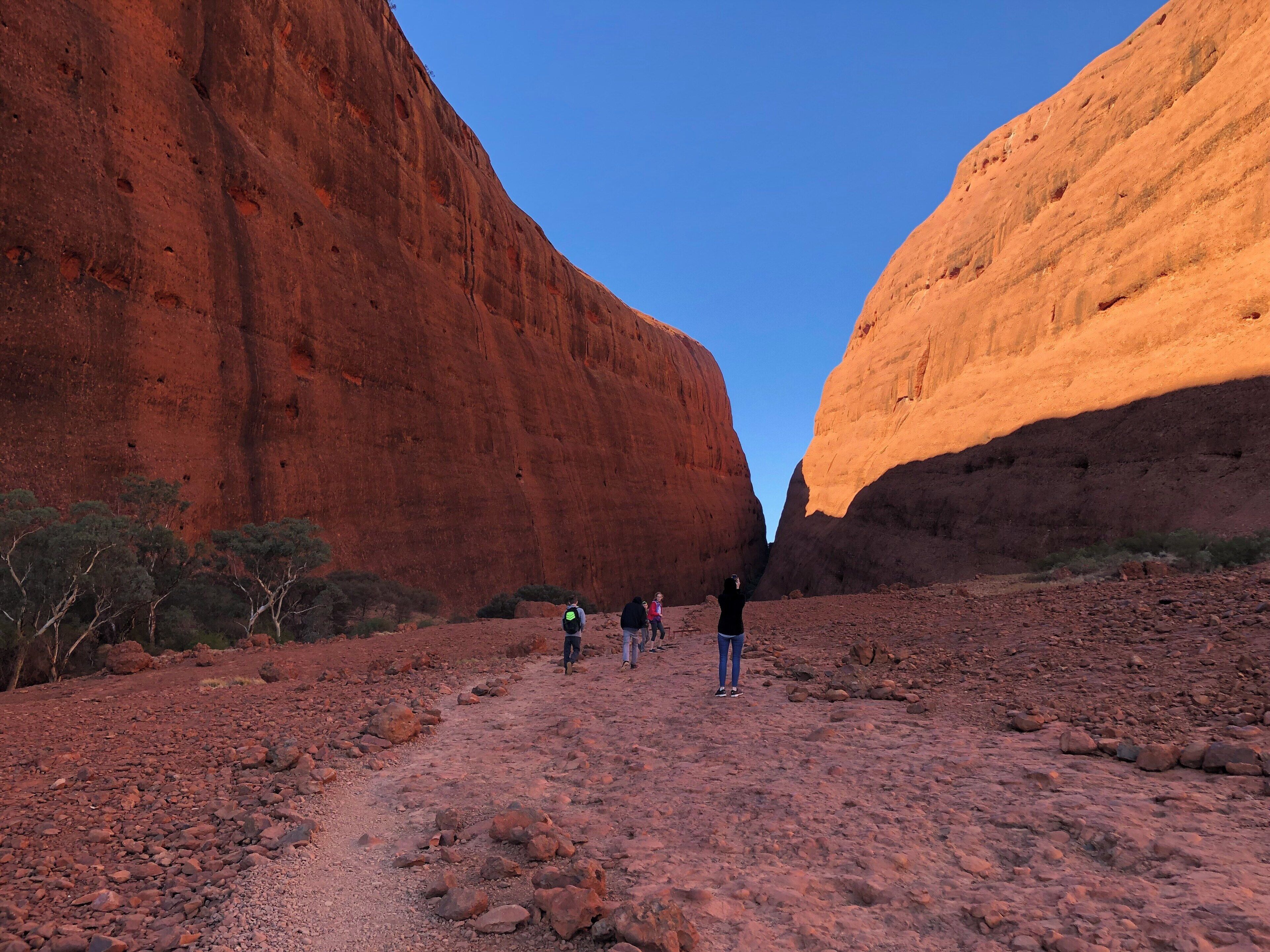 The Walpa Gorge at Kata Tjuta, another part of the Tatooine experience in the Australian outback. Only thing missing was the Jawas. #LifeAtExpedia