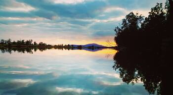 The Shoalhaven River at Terara, NSW, really put on a show for me. What a sight to see early on my walk.The south coast really has some gems