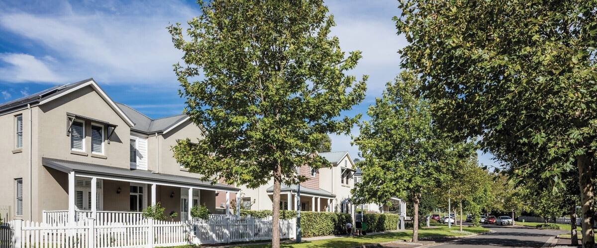 A new estate based on Traditional Town building. One of the prettiest areas in the Illawarra.