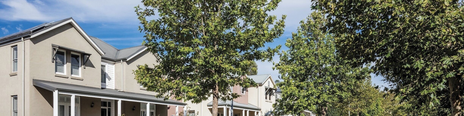 A new estate based on Traditional Town building. One of the prettiest areas in the Illawarra.