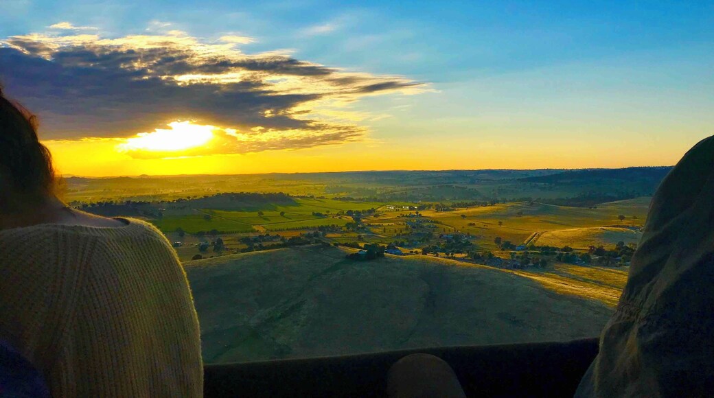 Such a different perspective watching the dawn of a new day, from a hot air balloon