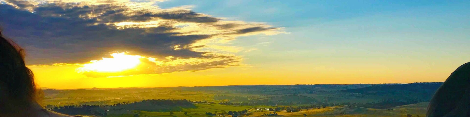 Such a different perspective watching the dawn of a new day, from a hot air balloon
