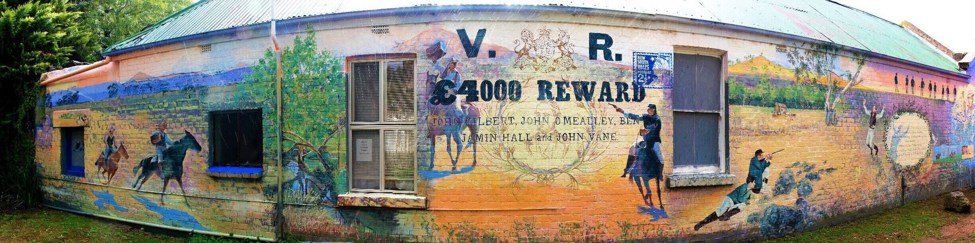 What a surprise packet this little town was. Located between Yass and Harden and full of history its well worth an overnight stay.