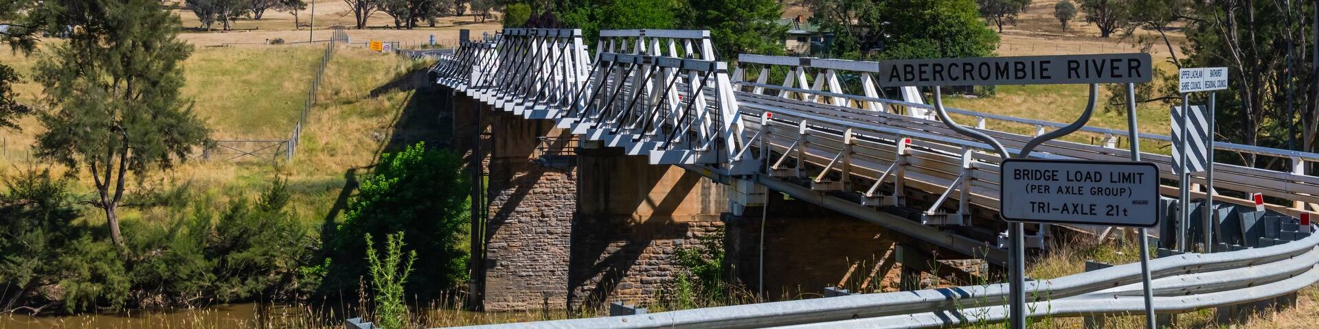 Summer's fields in the Upper Lachlan Shire countryside