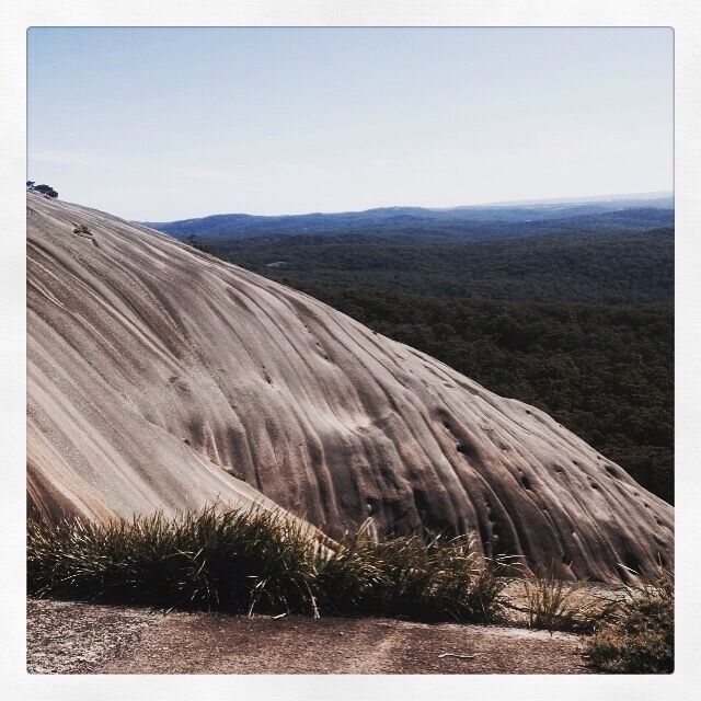 Bald Rock is the largest exposed granite formation in the Southern Hemisphere. 750m long, 500m wide. 6km return hike to the summit with views into Queensland and NSW. #hiking