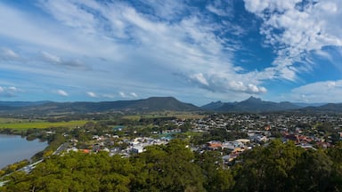 Murwillumbah, New South Wales, Australia with Mount Warning behind