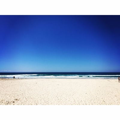 Such a beautiful day at this beautiful beach. #weekendgetaway #beach #australia #colorful