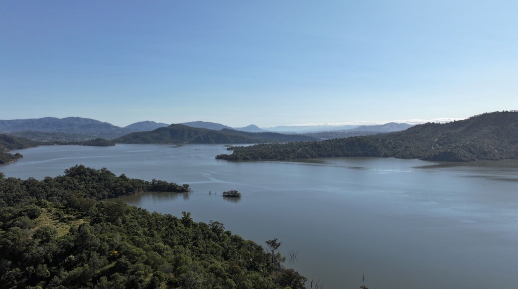 Aerial photo of Glenbawn Dam NSW Australia