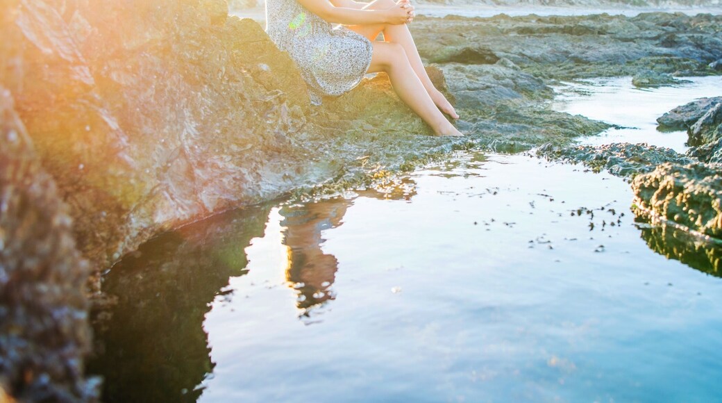 I stumbled across Diggers Camp by accident whilst staying in Wooli and fell in love with the secluded beaches and amazing tide pools. If you go make sure you time your visit with a low tide so you can explore the hidden wonders of the sea! I loved it. :)