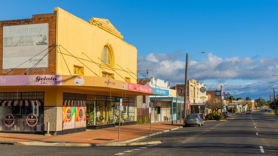 Werris Creek which includes a small town or village