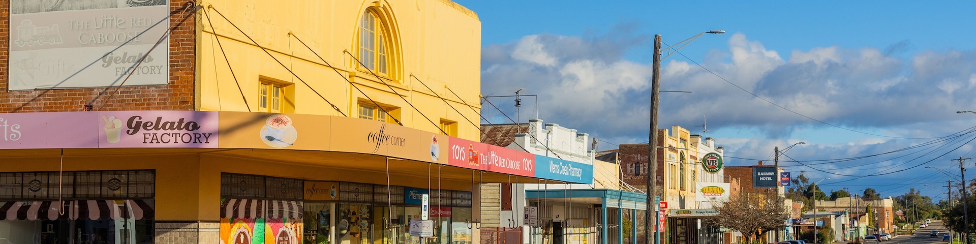Werris Creek which includes a small town or village