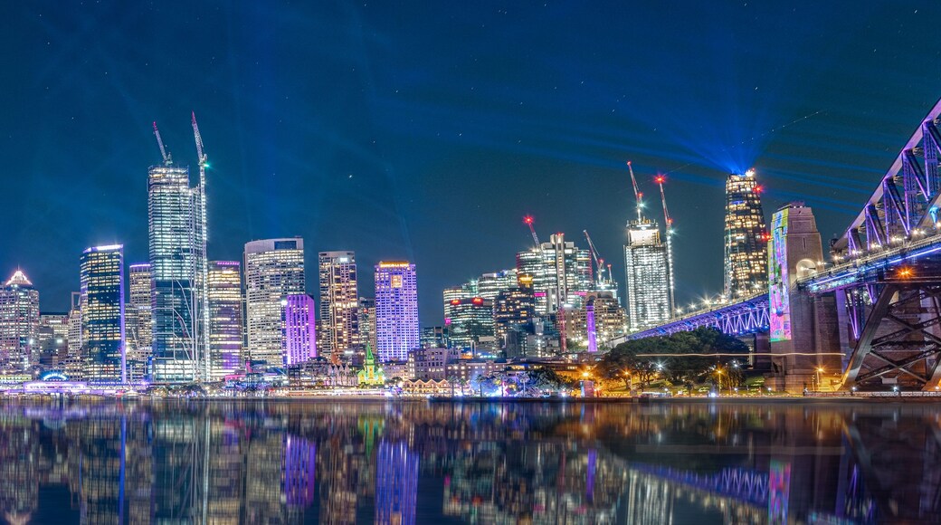vivid sydney pano view