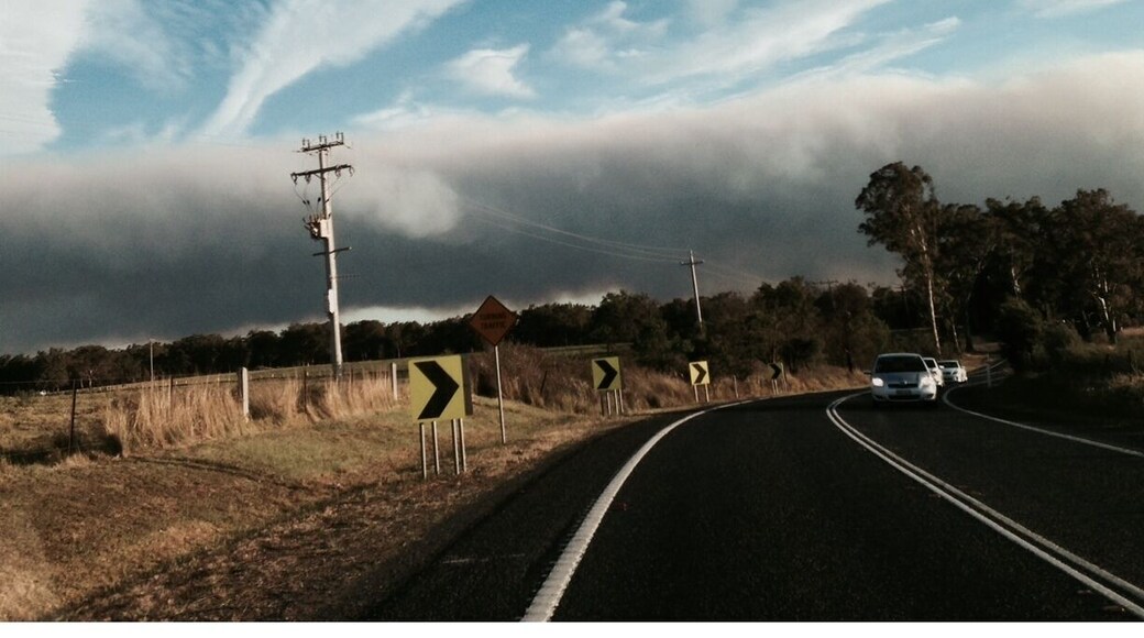 Detour to south coast via Appin Road due to catastrophic bush fires #roadtrip