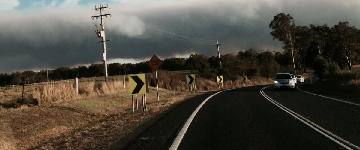 Detour to south coast via Appin Road due to catastrophic bush fires #roadtrip