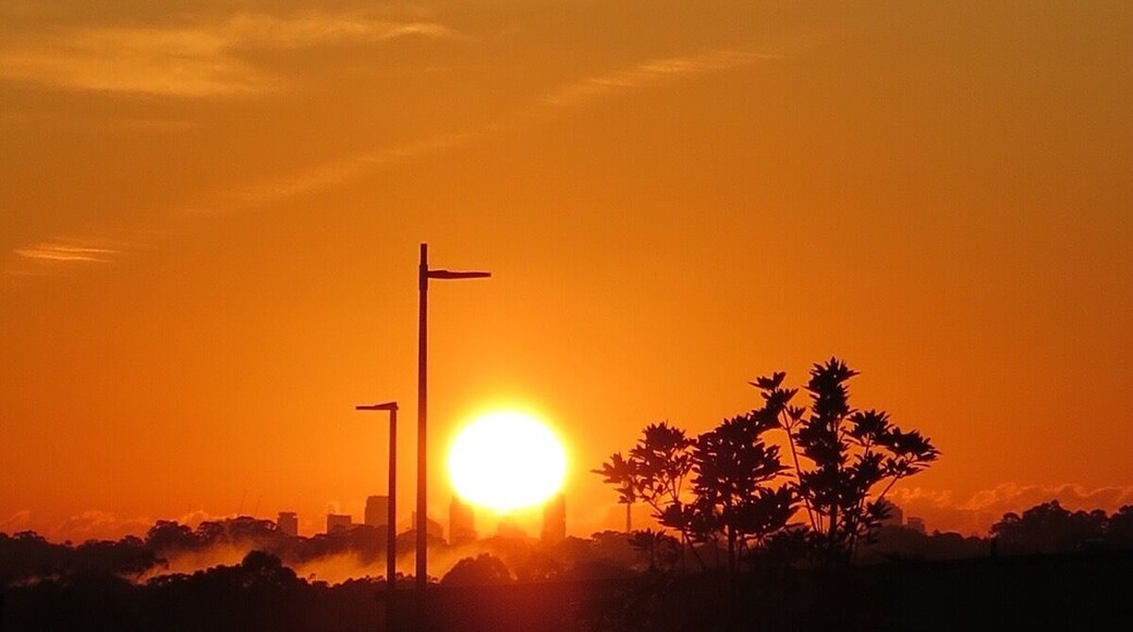 Balance! Sydney City skyline from a distance. #goldenhour