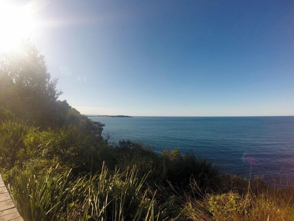 Excellent walk, around a 3 km tour from Dee Why to Curl Curl. Starts on the peak of Dee Why and then goes down to the Surf House at Curl Curl. Its a rocky, well marked trail. Very fun!
