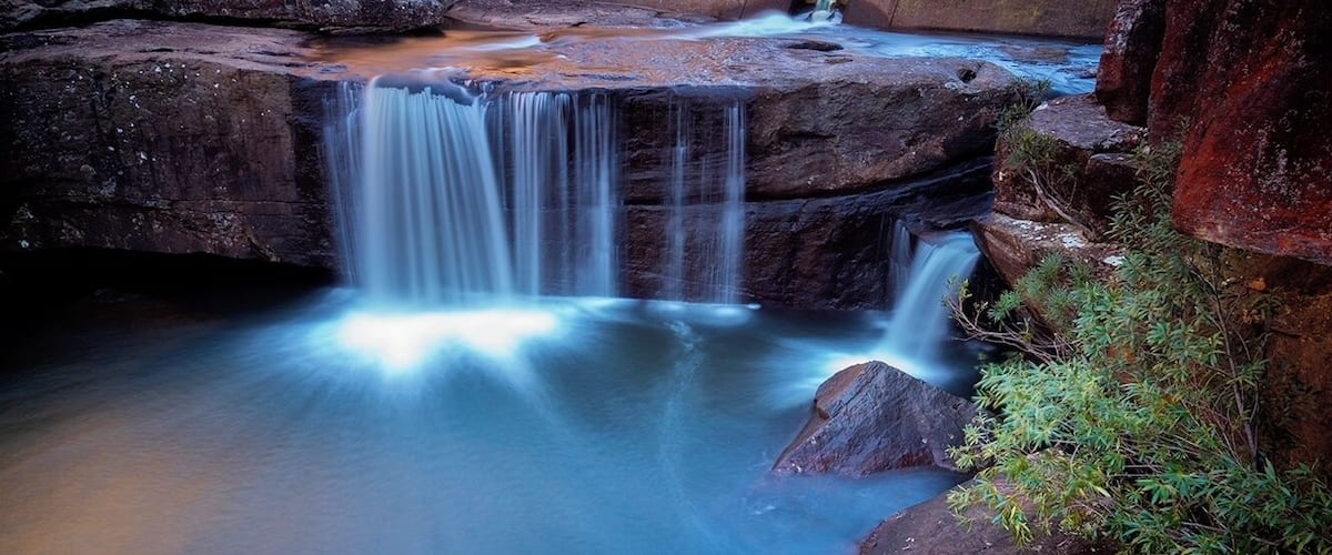 Its a steep decent to O'Hares Creek. 
Take a packed lunch to enjoy the waterfalls in a quiet setting. 
Another standout under Sydney's nose. Well worth a visit!!