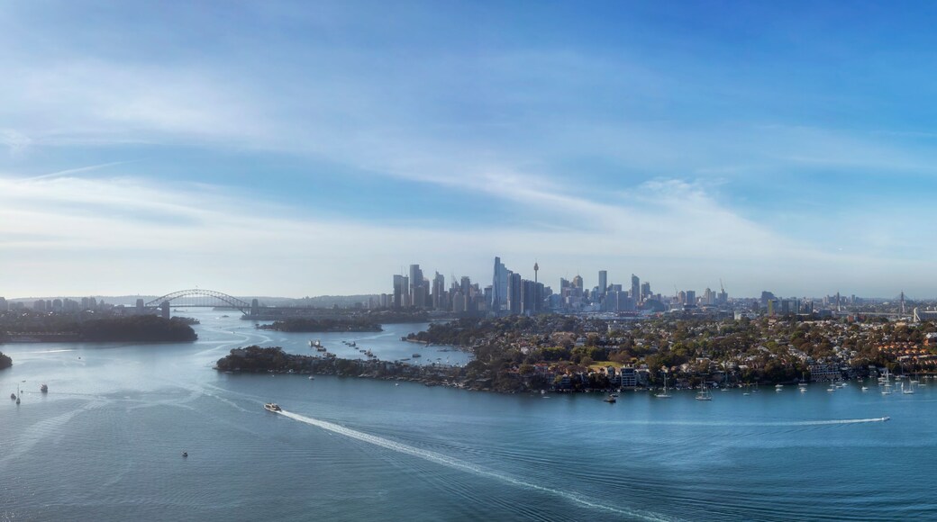 D Sydney Woolwich riverfront panorama