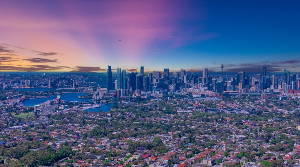Wentworth Point a suburb in western Sydney newly built residential high rise apartments area on Parramatta River Sydney NSW Australia