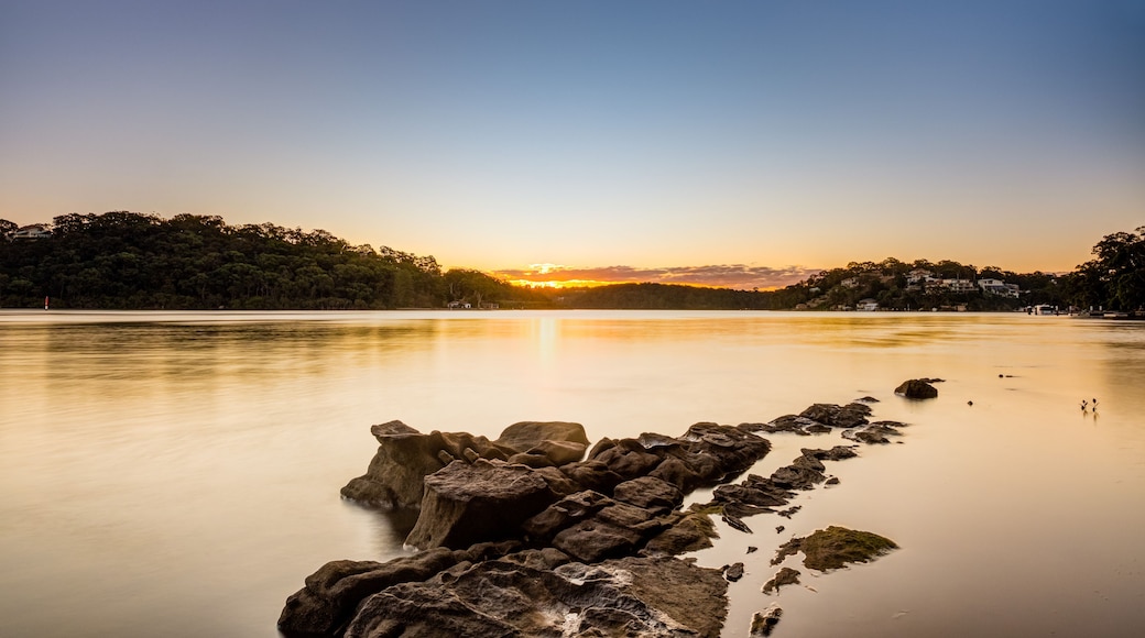 Sunsets beyond the hinterland and Georges river