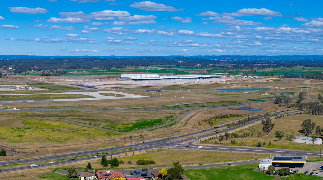 A large industrial complex with multiple buildings and roads.