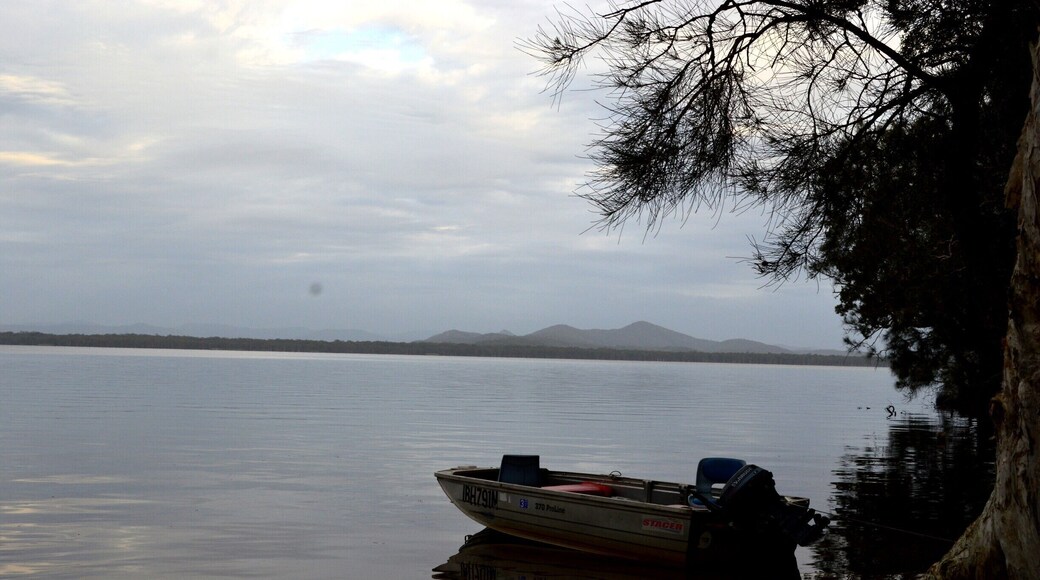 Quiet, Tranquil, Peace and relaxation. This is what this photo represents and its exactly what we experienced when camping at Mungo Brush. An idyllic part of Myall Lakes about 2.5 hours north of Sydney