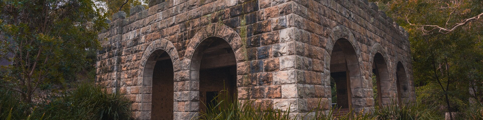 Famous Oatley Park Castle in Sydney, Australia