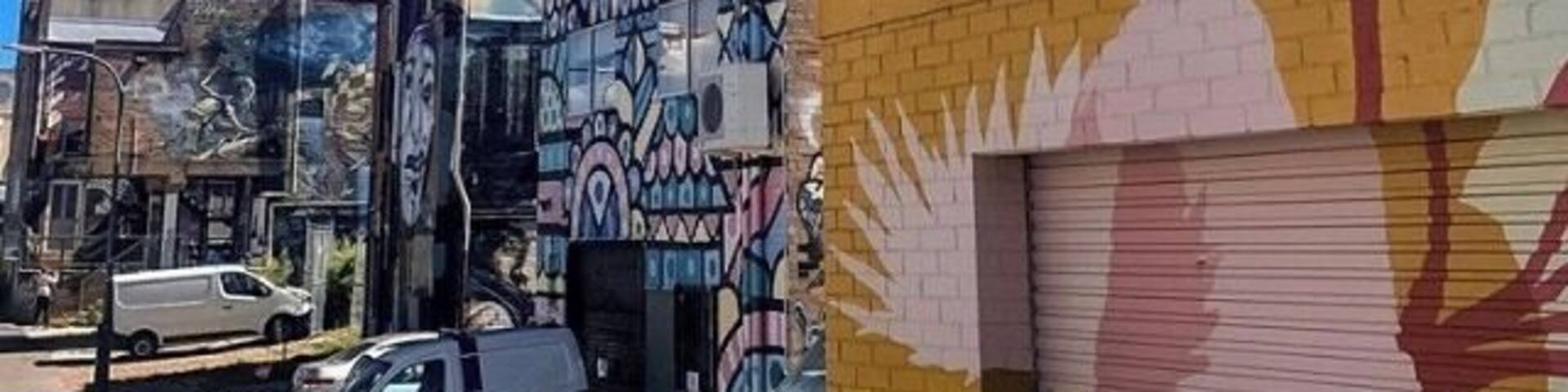 #Trovember #architecture The most beautiful street full of street art. An open air museum of art