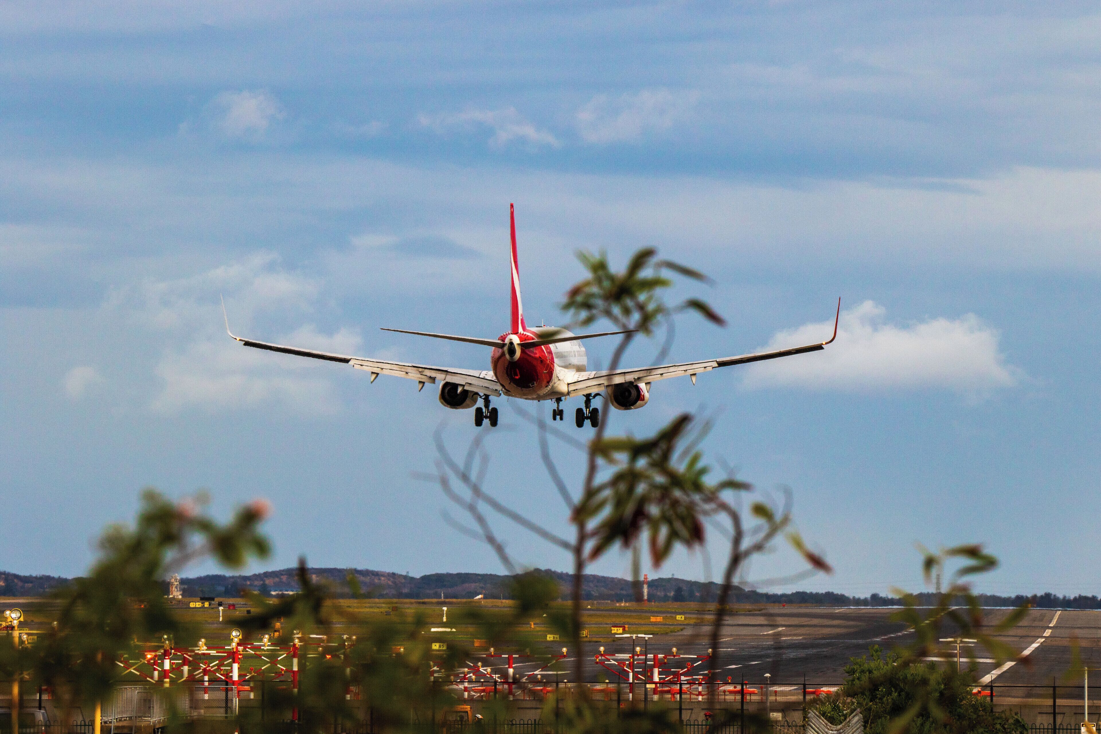 Sydney Airport view from Swamp Road Temepe. Great viewing area if you are in the area.