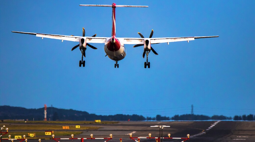Sydney Airport view from Swamp Road Temepe. Great viewing area if you are in the area.
