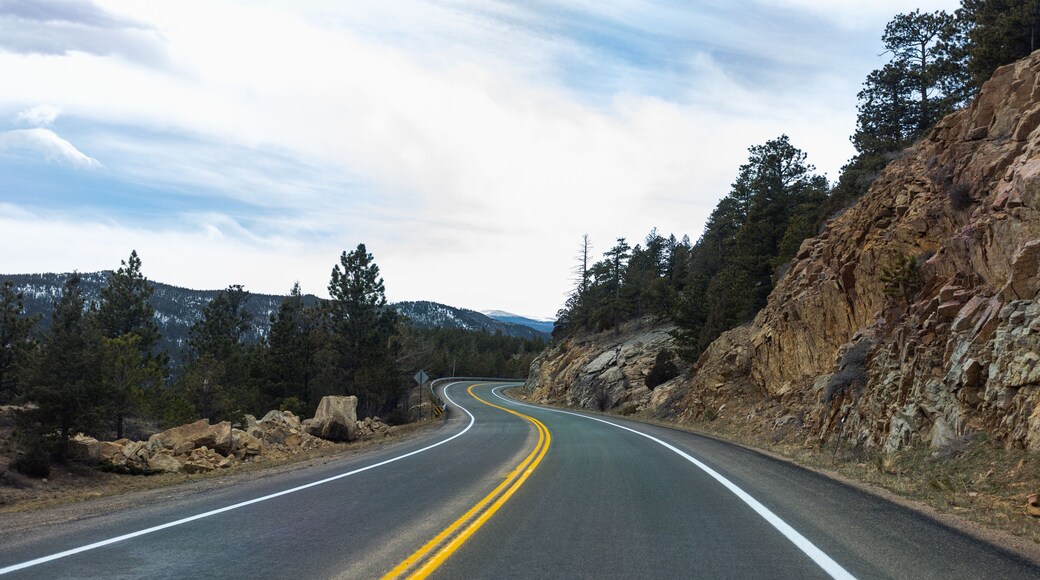 Colorado Mountain Roads, Highway to Jamestown Colorado