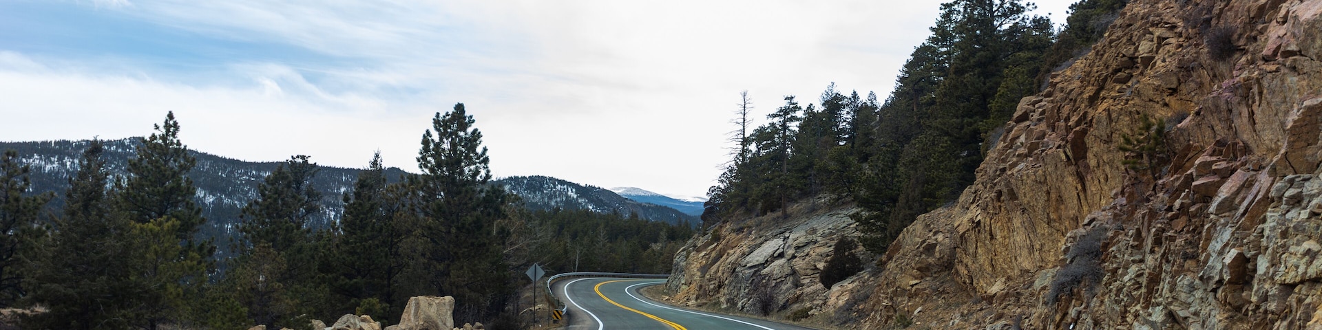 Colorado Mountain Roads, Highway to Jamestown Colorado