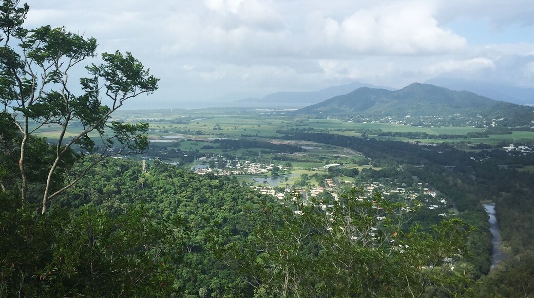 The train ride down from Kuranda into Cairns is truly spectacular. The town has a relaxed hippy vibe and although touristy, well worth the visit based on the views in & out.