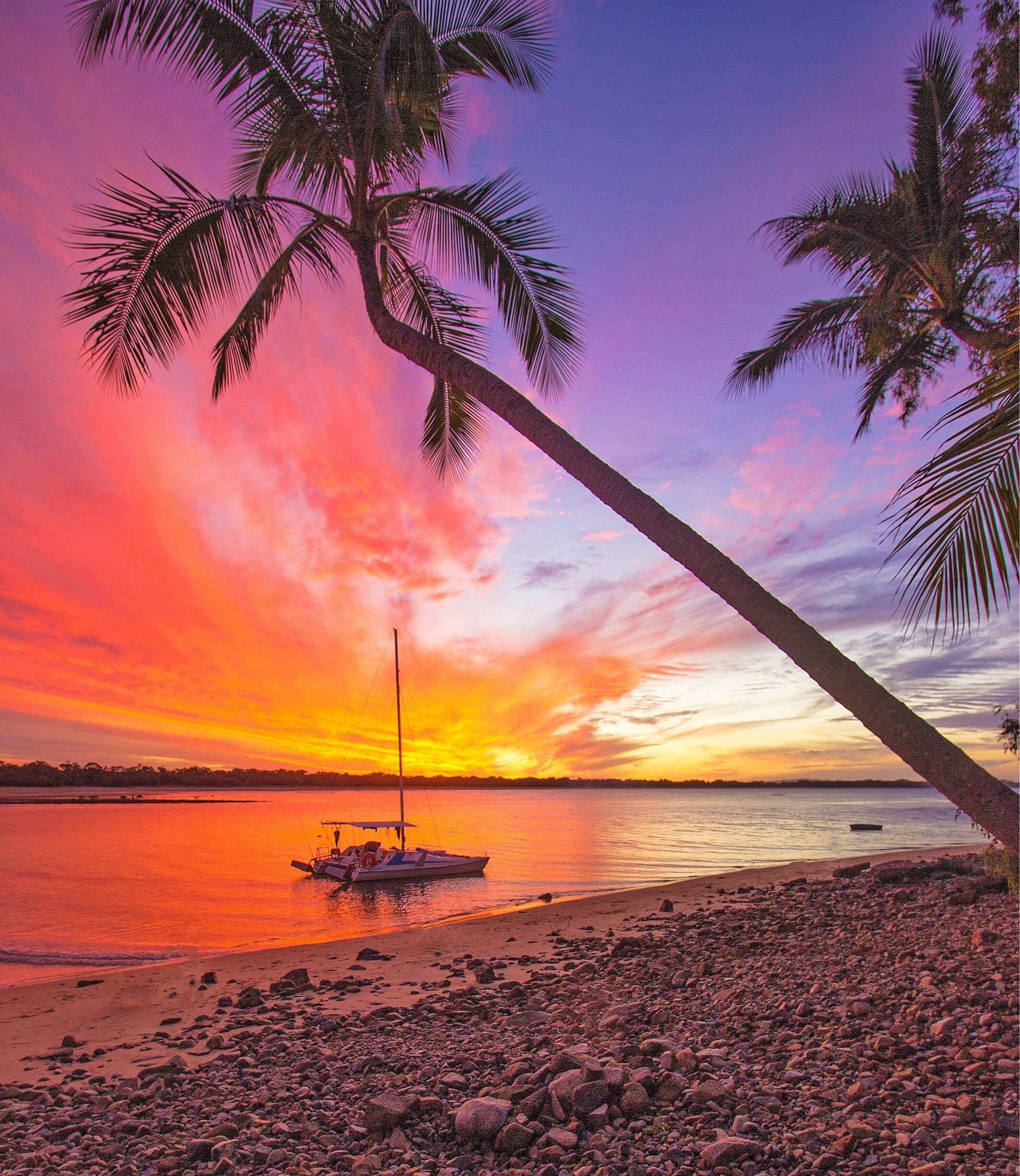 Yewwwww Sunset Bay was on fire tonight! 🌅🐟⛵️🌴😀
#meetmackayregion #thisisqueensland #seeaustralia #sunset #bestof5