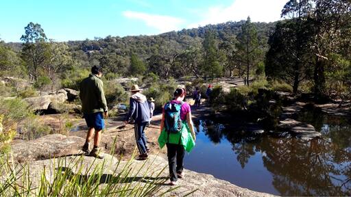 Heading out for a hike at Giraween. #weekendgetaway #hiking #nationalpark #nature