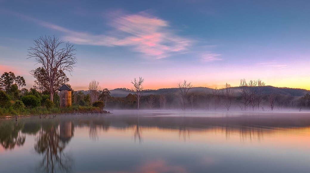 Nice little spot at the side of the road on the edge of Wyaralong dam