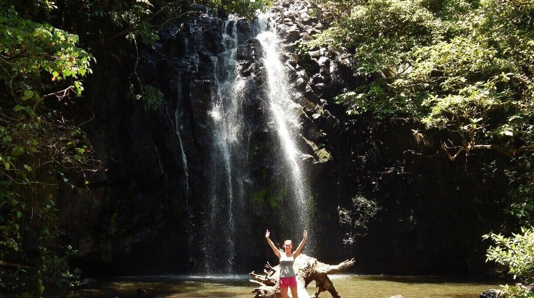 Ellinjaa Falls is fairly isolated, and really beautiful. It's in the Atherton Tablelands in Queensland, Australia.