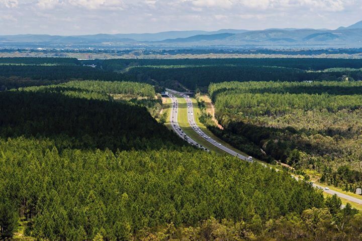 easy to get to awesome view of the Glasshouse Mts