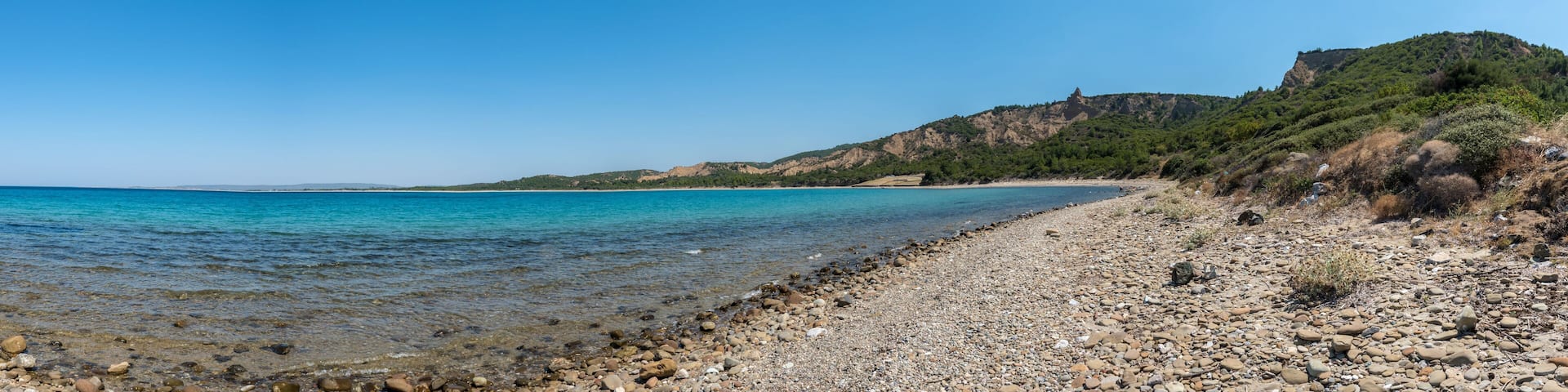 Anzac Cove in Gallipoli Canakkale Turkey