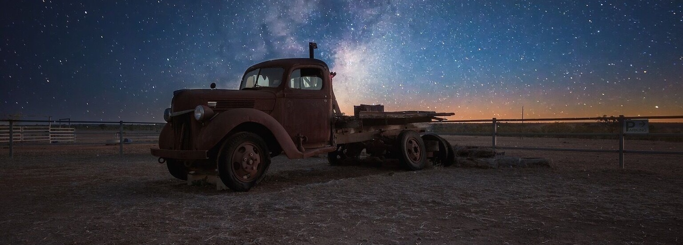 Wild West in Australian outback