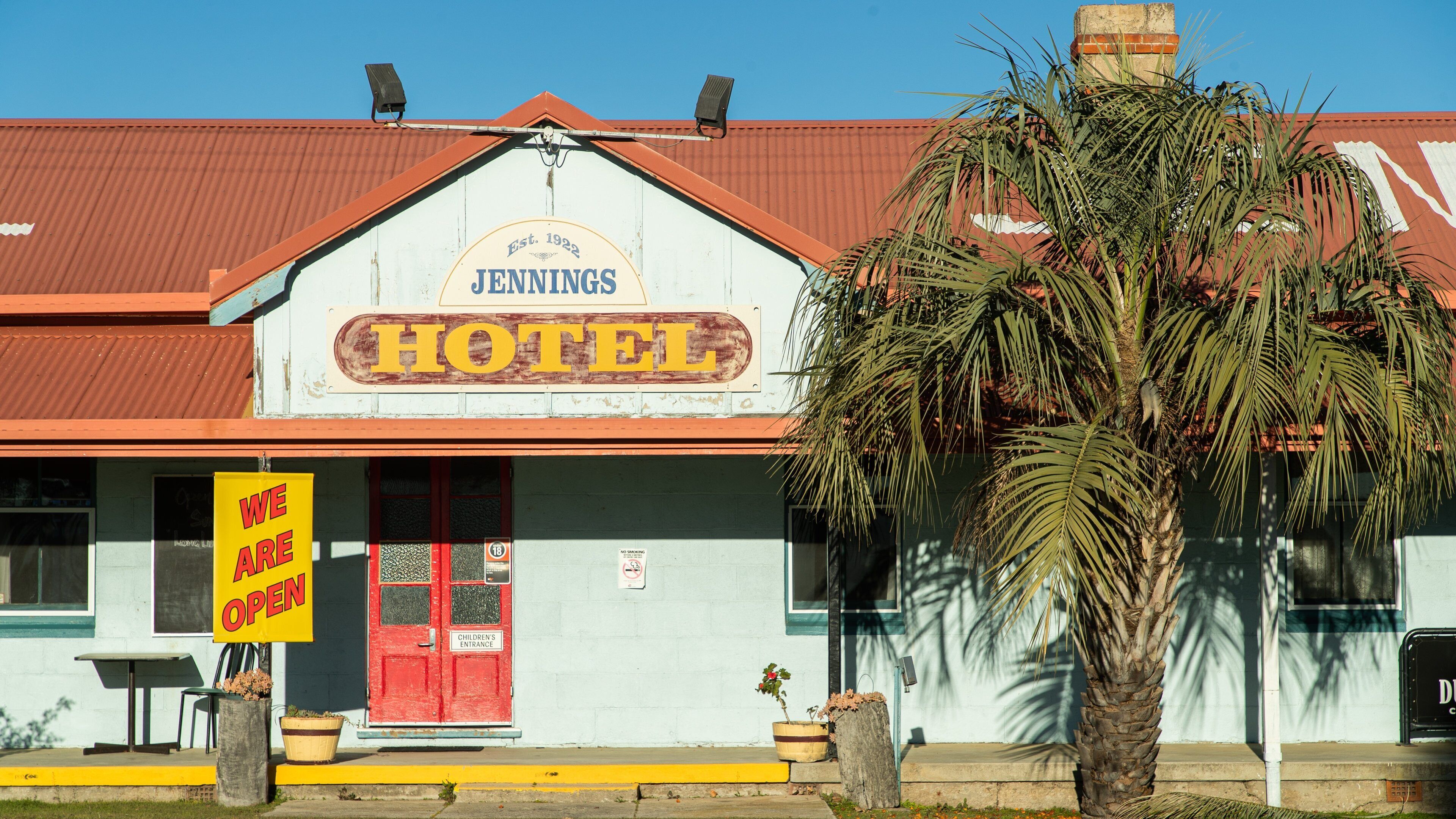 Wallangarra showing signage and a small town or village