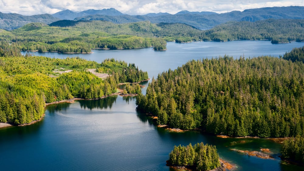 Alaska Prince of Wales island aerial view from float plane; Shutterstock ID 133615826; purchase_order: -; Order: -; client: -; job: -