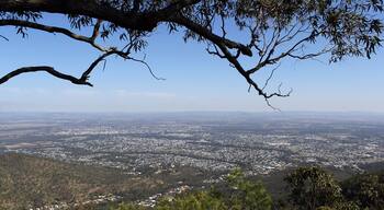View of Rockhampton from Mount Archer National Park in Queensland, Australia