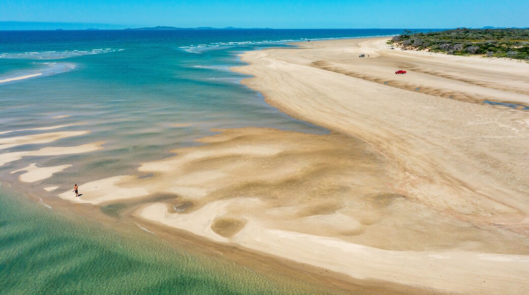 Farnborough showing landscape views, a sandy beach and general coastal views