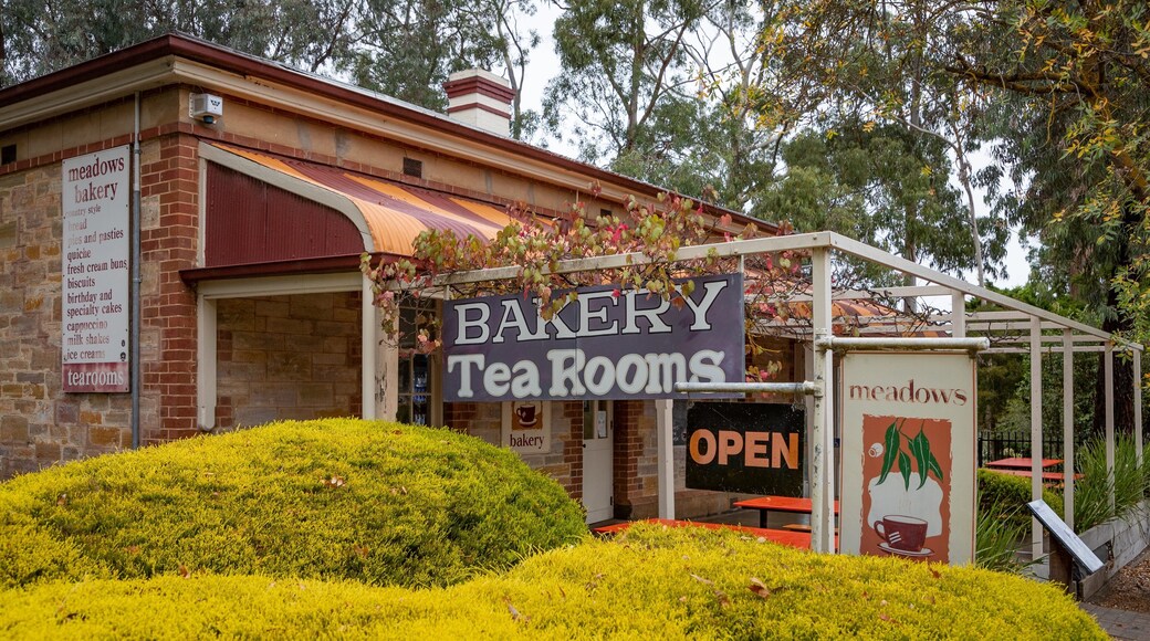 Meadows showing signage