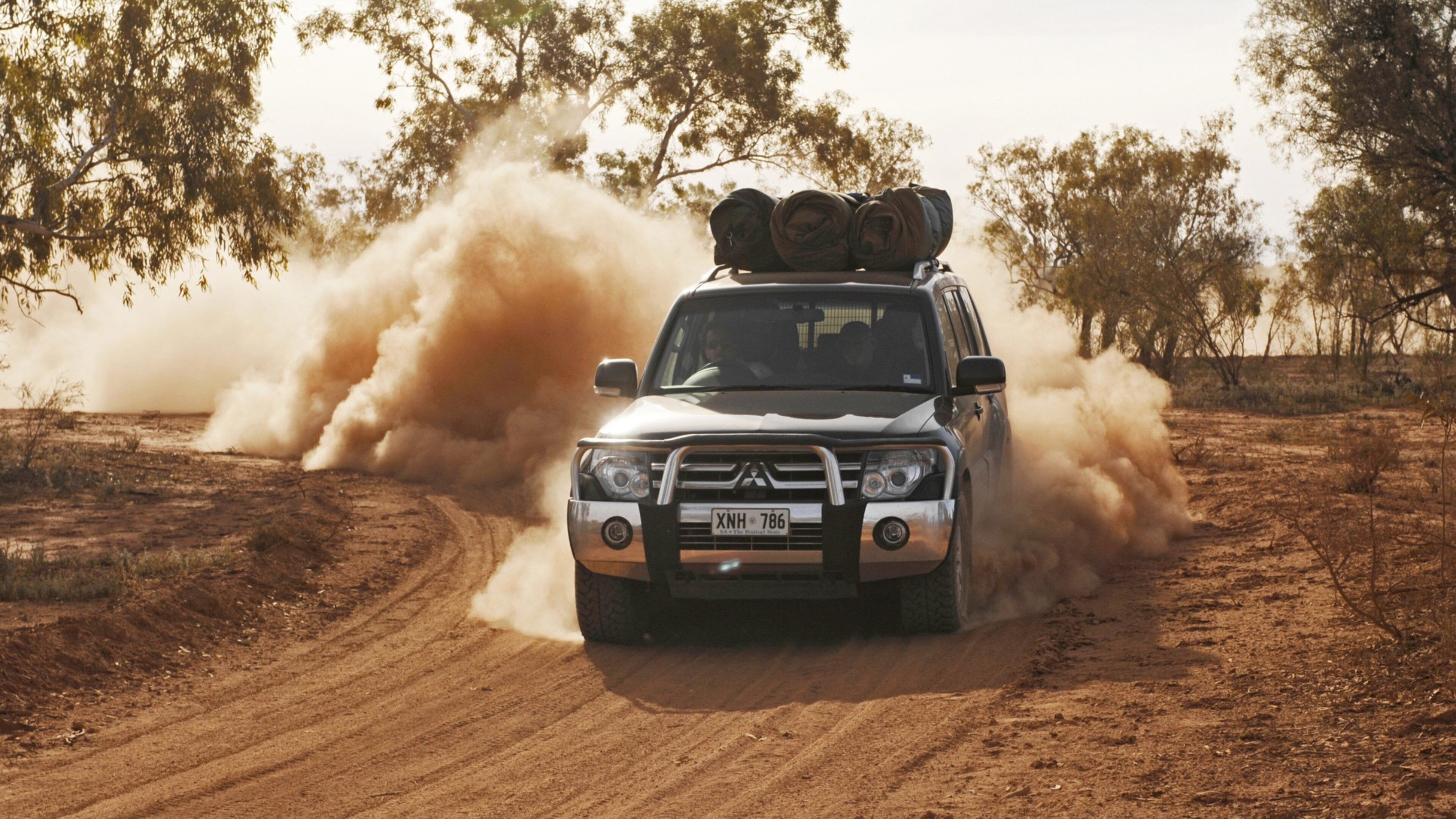 Red Centre featuring 4-wheel driving, desert views and vehicle touring