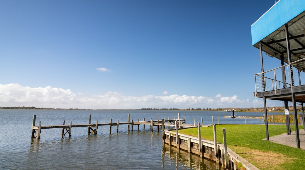 Goolwa Beach showing general coastal views