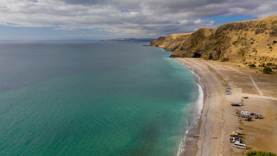 Rapid Bay showing rocky coastline, general coastal views and landscape views