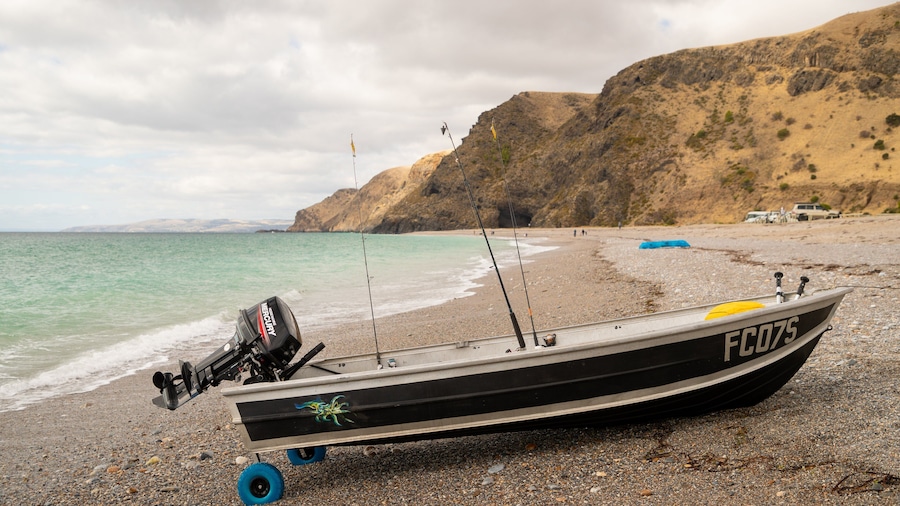 Rapid Bay showing general coastal views and a pebble beach