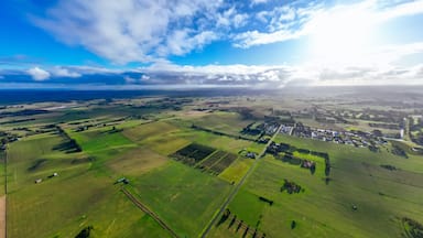 Aerial View of Mt Gambier in Australia